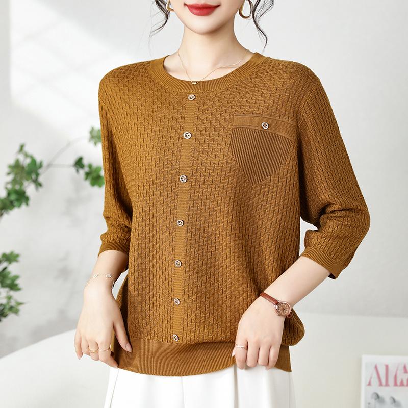 QingHe Cashmere Women's 30% Cashmere Sweater - Soft & Warm Wool Blend Pullover