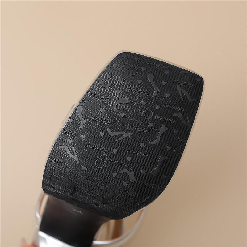 Women's High-heeled Sandals Summer New Sexy European and American Style Waterproof Table Large Size Open-toed Sandals