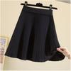 Knitted Umbrella Skirt, Half Body Skirt, High Waist Autumn and Winter Women's A-line Short Style Large Swing, Large Size Hanging Feeling Short Skirt