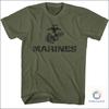 T-Shirt Marines USMC Eagle And Globe Brands Shirt