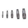 5 Pcs NPT Pipe Tap Set Accuracy Plumbing Thread Tap Repair Tools for Plumbers Mechanics DIYers Carbon Steel