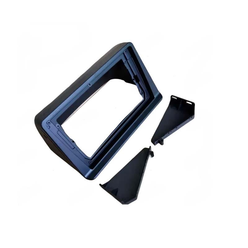 2 Din 9 Inch Car Radio Fascia for Mitsubishi Pajero Montero V31 Cheetah Kingbox Stereo Frame Plate Adapter Navigation Panel