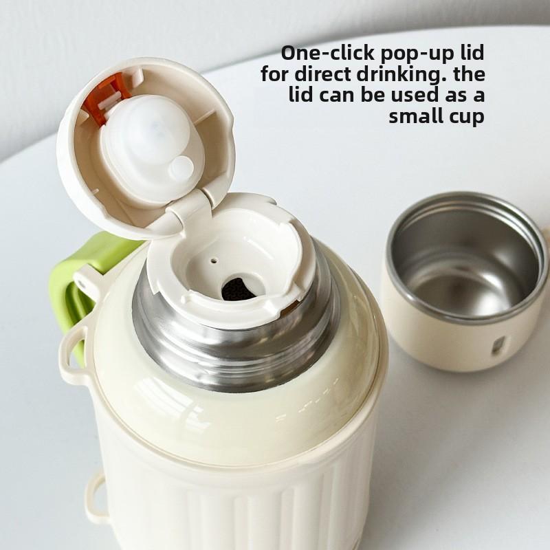 Bao Ma pot water cup large capacity 316 stainless steel thermos cup outdoor portable sports thermal insulation kettle cup