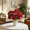 Artificial Flowers High Quality Wedding Wreath Home Room Table Decora Bridal Bouquet Garden Silk Rose Vase Outdoor Yard Diy Gift