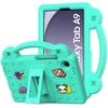 Case for Samsung Galaxy Tab A11 / A9, Cute Patterns, with Stand, Green