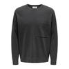 Only Mens Crew Neck Relaxed Fit Sweatshirt