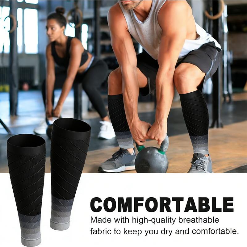 1Pair Shin Compression Sleeves Professional Running Cycling Shin Guard Lightweight Breathable Basketball Sports Leg Sleeves