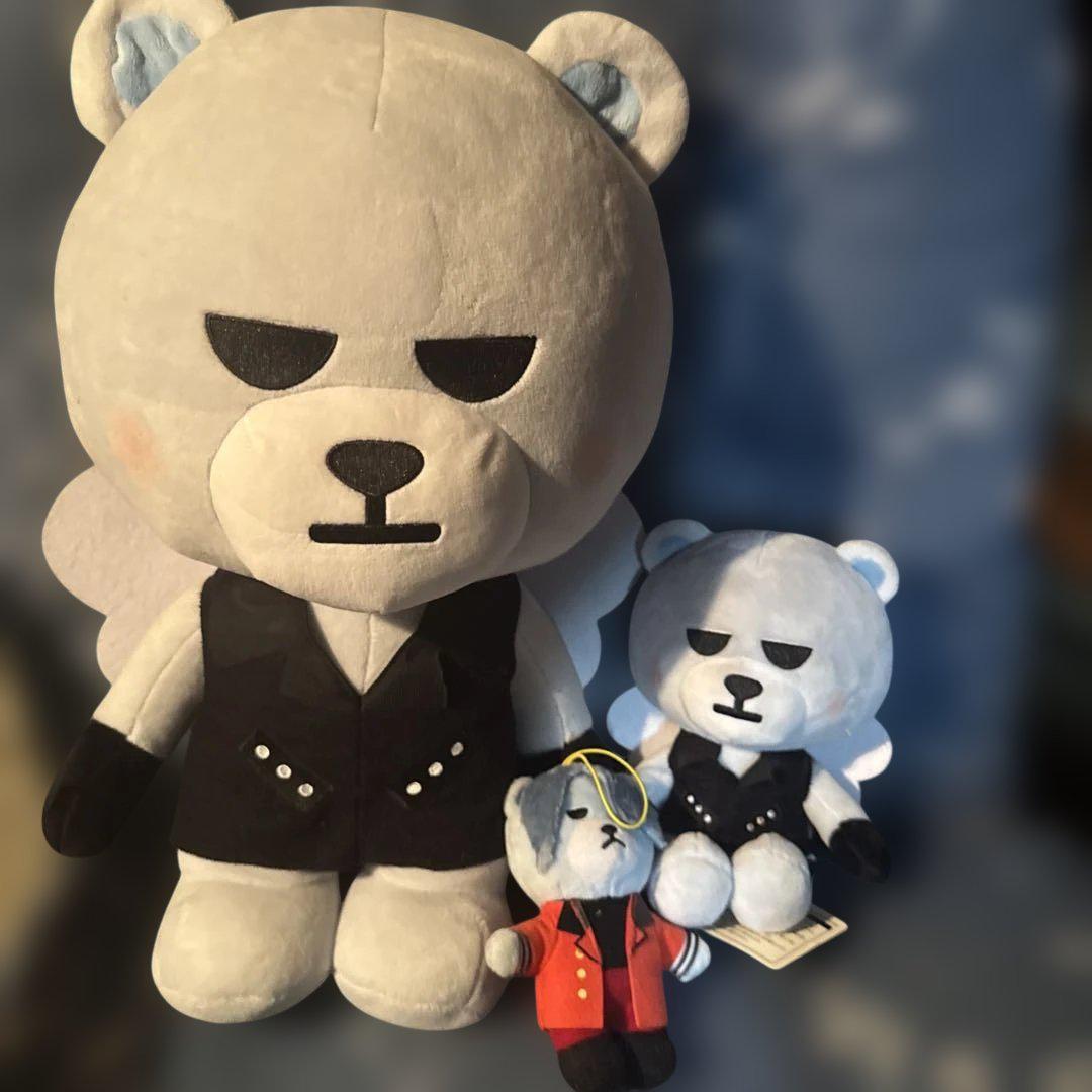 

[USED] BIGBANG KRUNK Plush Toys Daesung (3 pieces)