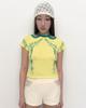 Pyule Angel Baby Tee Yellow