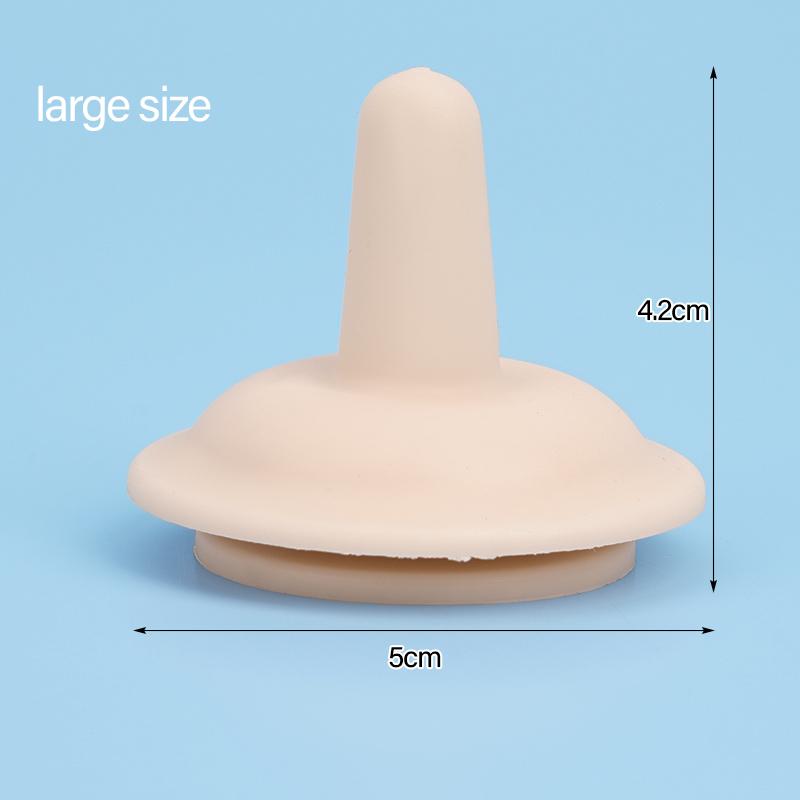 5pcs Newborn Pet Feeding Nipple For Dog Cat Hamster Parrot Feeding Pacifier Medicine Feeding Pets Oral Syringe Silicone Nipple