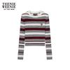 Teenie Weenie Women's Colorful Striped Knit Sweater