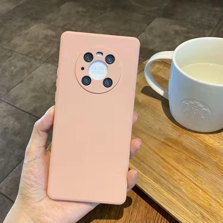 

Huawei Mate70pro Liquid Phone Case, Honor Magic7 Straight-edge Silicone P60 Anti-drop Protective Case 40 P30pro