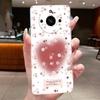 Hülle Für Realme 11 Pro+ 5G Hülle Luxus Mode Schmetterling Blume Transparent Weich TPU Silikon Handyhülle Für Realme 11 Pro Plus Hülle