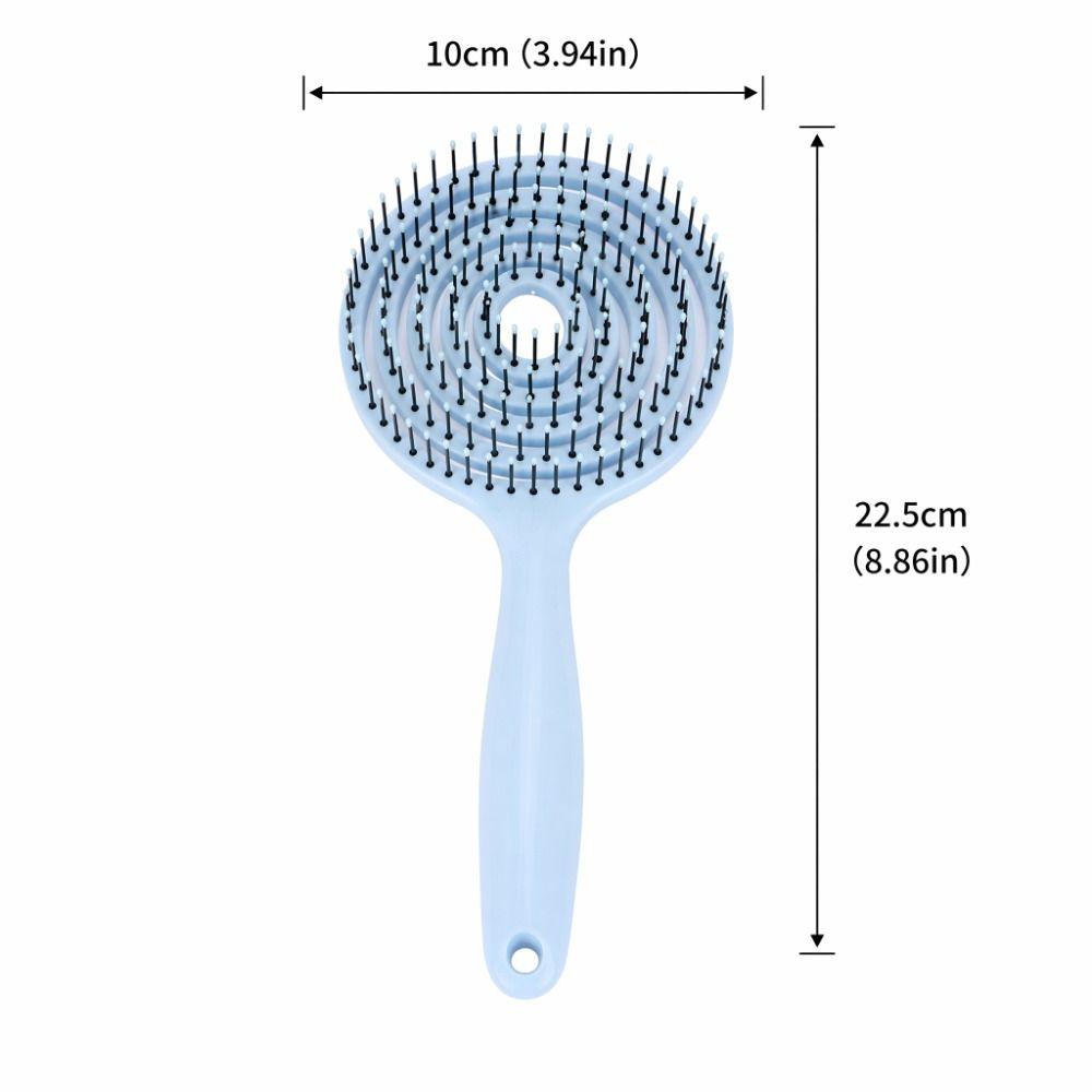 Vented Design Hair Detangling Brush Soft Straightening Hair Brush Salon Hair Comb For Women