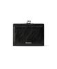 Fennec Crinkle Hearty Frame Bridge Wallet - Black