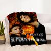 Supernatural Adventure Personalized Name Blanket Lightweight Customizable Blanket Warmthful Decor Suitable for Picnics Office Chair Sofa Home Decor