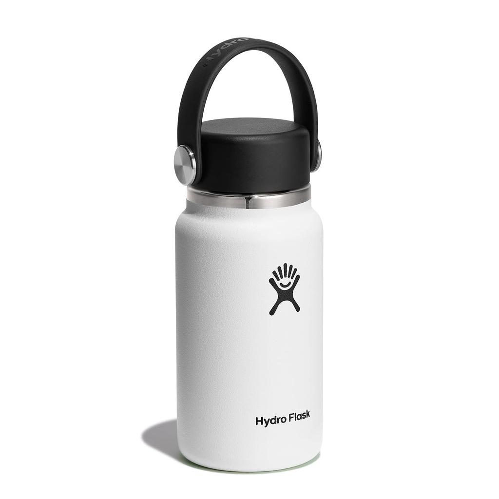 Hydro Flask Micro Hydro Stainless Steel Insulated Water Bottle 200ml White