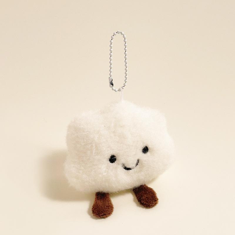 Creative Plush Star Pendant Cute Girl Keychain – Perfect Small Gift or Bag Decoration