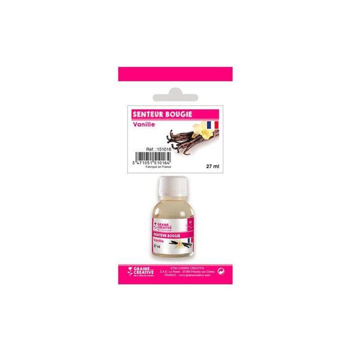 Parfum - Pour bougie à faire soi même - Senteur vanille - 27ml