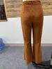 High-Waisted Corduroy Flare Pants - Casual Wide-Leg Long Trousers for Women (Autumn/Winter Collection)