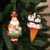 Weihnachts-Lebkuchenmann Baumschmuck Aus Kunststoff Für Feiertagsdekoration