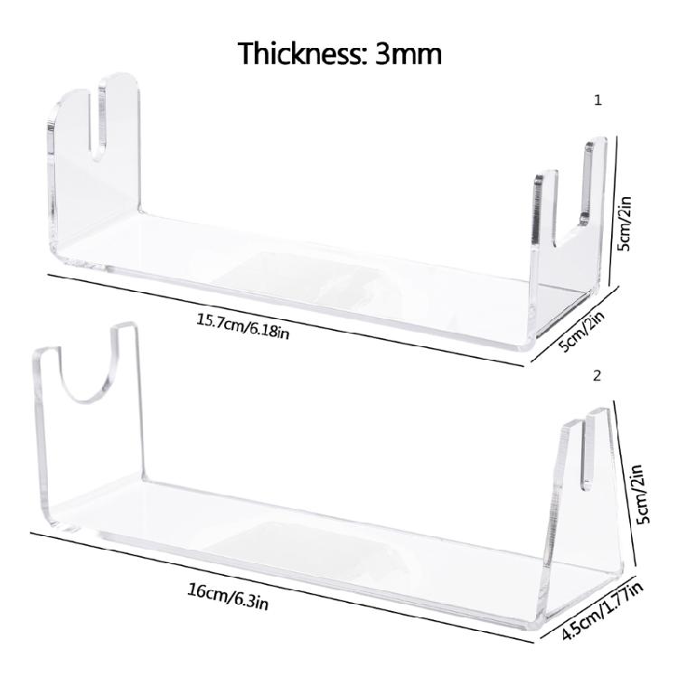 Acrylic Knife Display Stand Knife Collection Display Rack Holder for Single