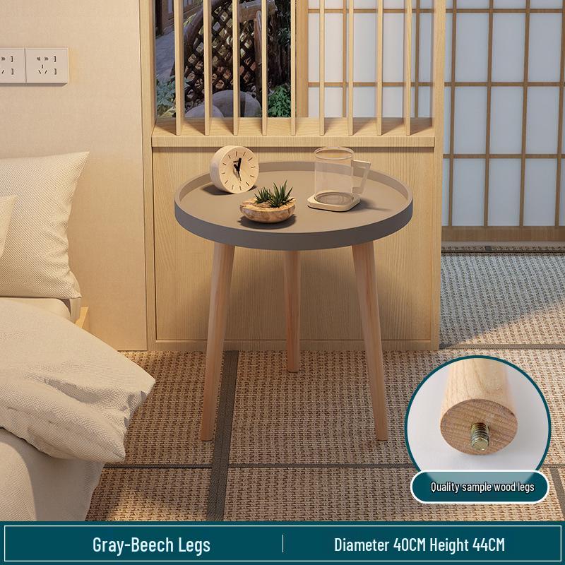 Nordic Round Coffee Table Sofa Side