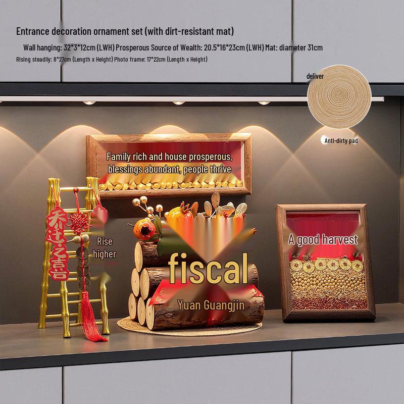 Prosperous New Chinese Style Housewarming Decoration Set
