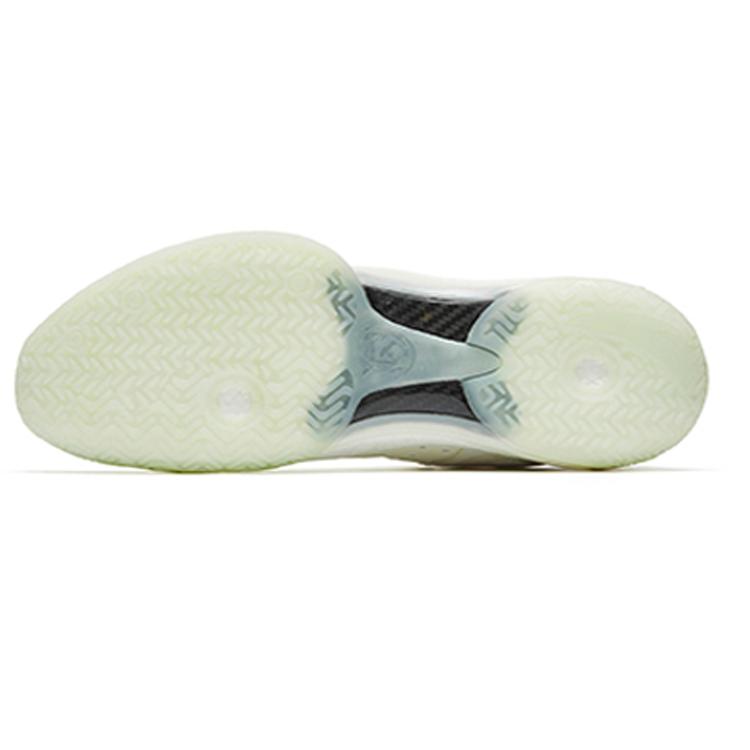 Anta Shock Wave 4 Textile, Synthetic Leather Cushioning Slip Resistant Abrasion Resistant Rebound Mid Top 112241106-2