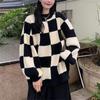 Women's Autumn Knitted Pullover Sweaters Warm Fashion Loose Sweater O-Neck Long Sleeve Pullovers Casual Oversized Sweater