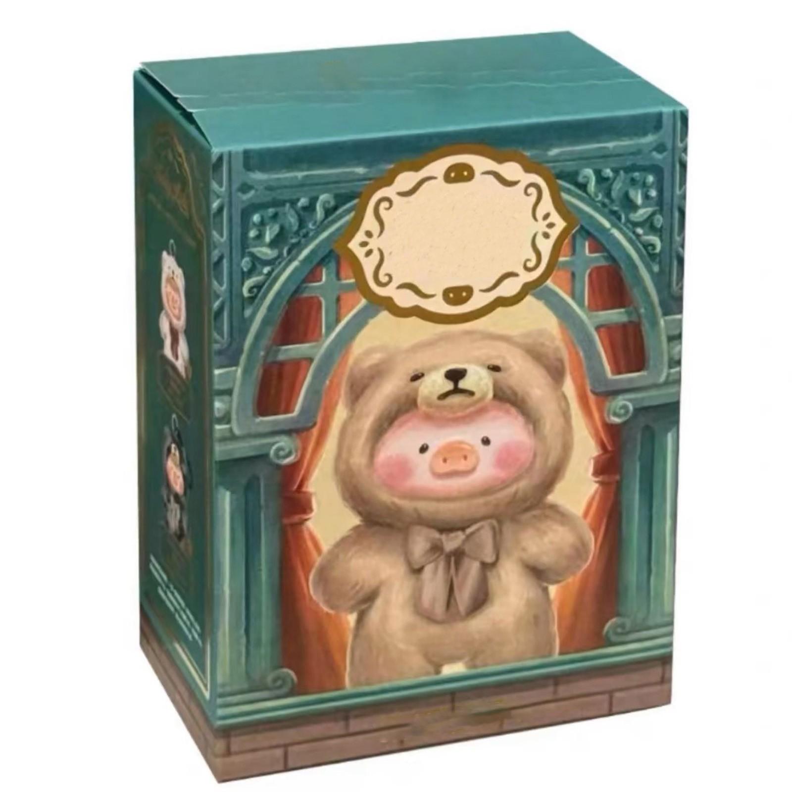 

Lulu The Pig Vintage Bear Blind-Box Фигурки 1 шт. Плюшевая подвеска Kawaii Коллекционные игрушки Подарки на день рождения One Size чёрный