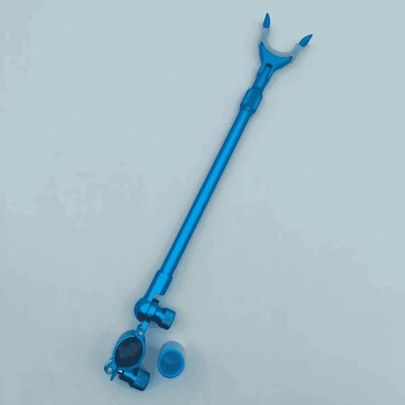 

Aluminum Magnesium Alloy Multi-functional Detachable Rod Holder with Rubber Pad - Outdoor Rear Mount Universal Bracket
