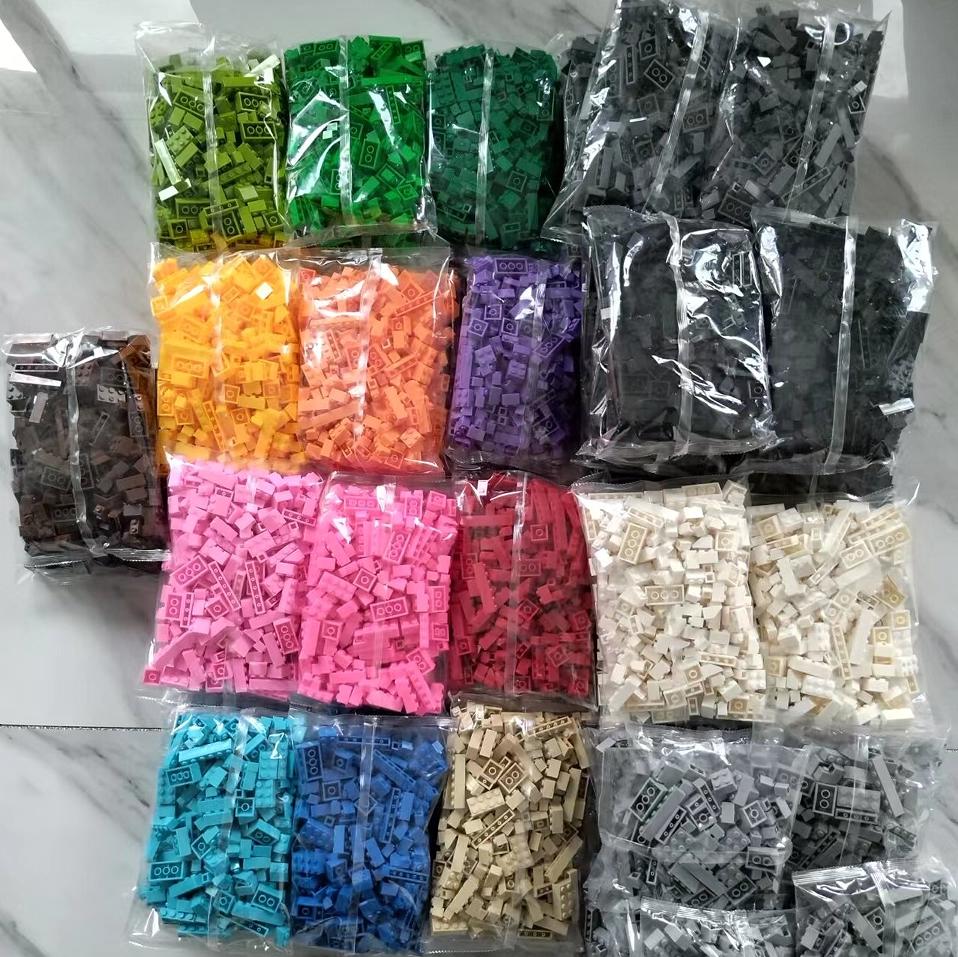 Dětské hračky Stavebnice Dárkový talíř Figurka 260g Asi 200ks Puzzle DIY pro děti 16 barev/smíšené barvy/chlapecký/dívčí styl