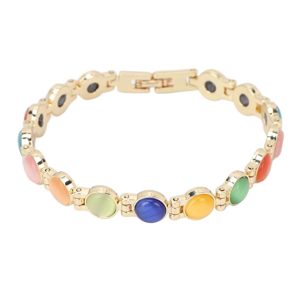 Titanium Steel Magnet Bracelet Women Fashionable Exquisite Pain Relief Magnetic Therapy Bracelet