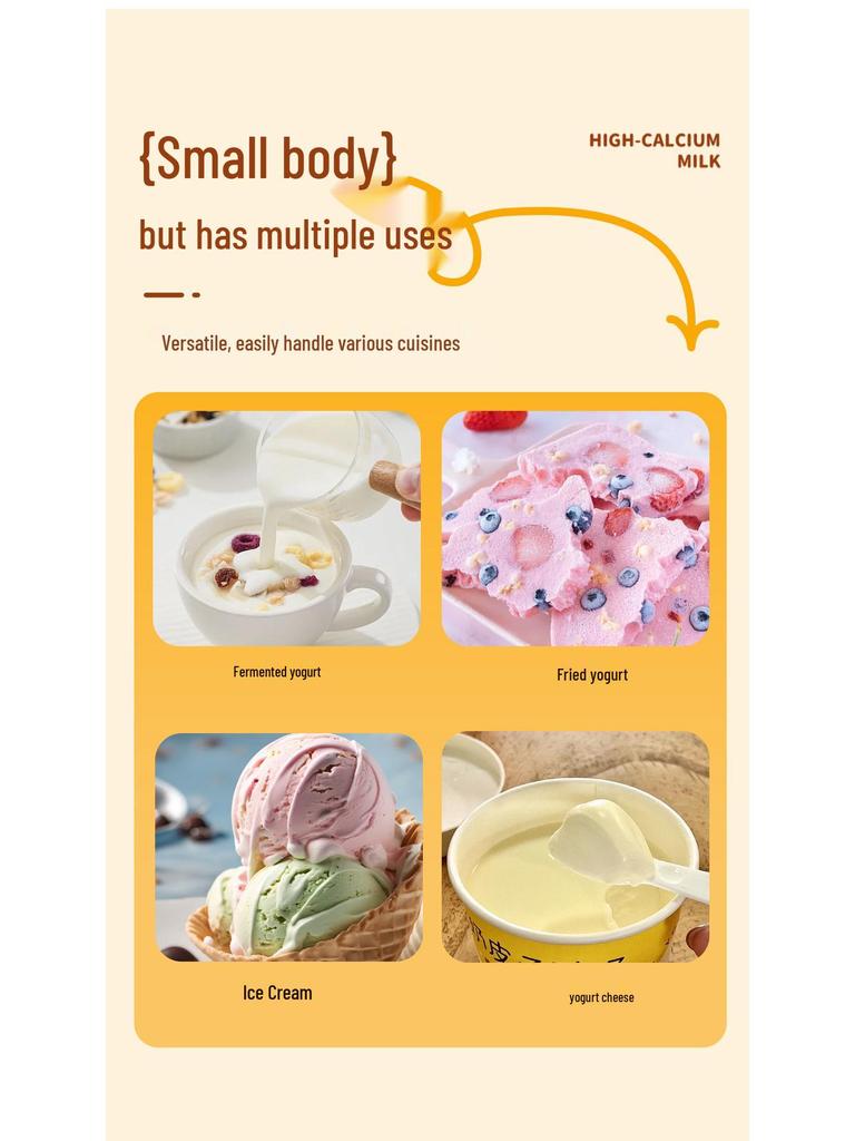 Disposable Yogurt Cup with Lid & Spoon - Thickened Food-Grade Paper for Fermentation