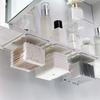 Transparent Bathroom Cotton Stick Makeup Cotton Bathroom Pull-Out Storage Drawer Style Storage Box Under The Mirror Cabinet