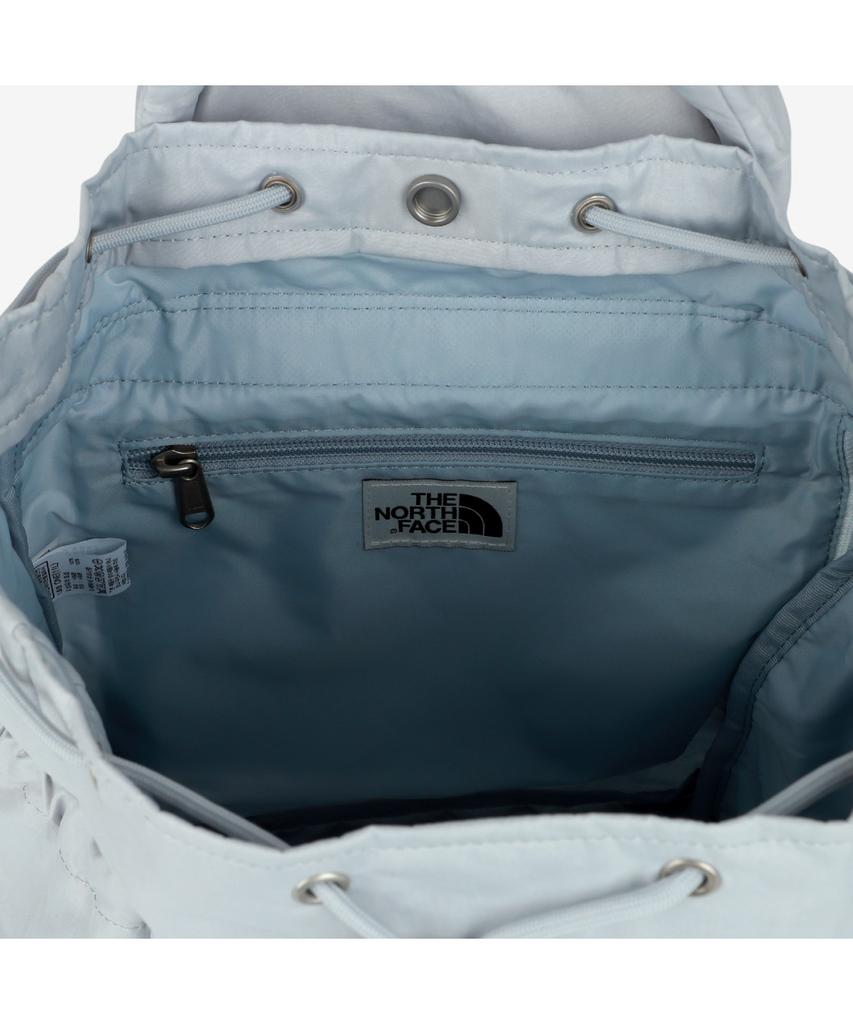 The North Face Nm2Ds11K White Label Bonnie Shirring Backpack Mini Light Gray