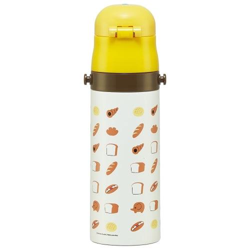 Skater Child-friendly Lightweight Stainless Steel Water Bottle Noraneko Gundan 470ml Children's Direct Drinking Sports Bottle SDC4-A