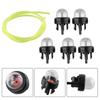 5pc Primer Bulb Pump Bulbs 1M Fuel Line Replaceable For Ryobi/Stihl/Talon Trimmer Whipper Snipper Chainsaw Blower