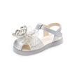Girl Princess Dress Sandals Sweet Children's Summer Sandals for Wedding Party Fashion Kids Flat Sandals with Sequins Butterfly