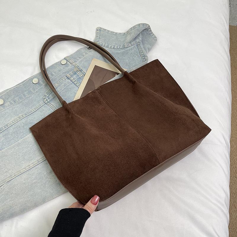 Large-capacity Tote Bag, High Appearance Level, Hand-held Shoulder Bag, Retro, Casual and Stylish Underarm Women's Bag