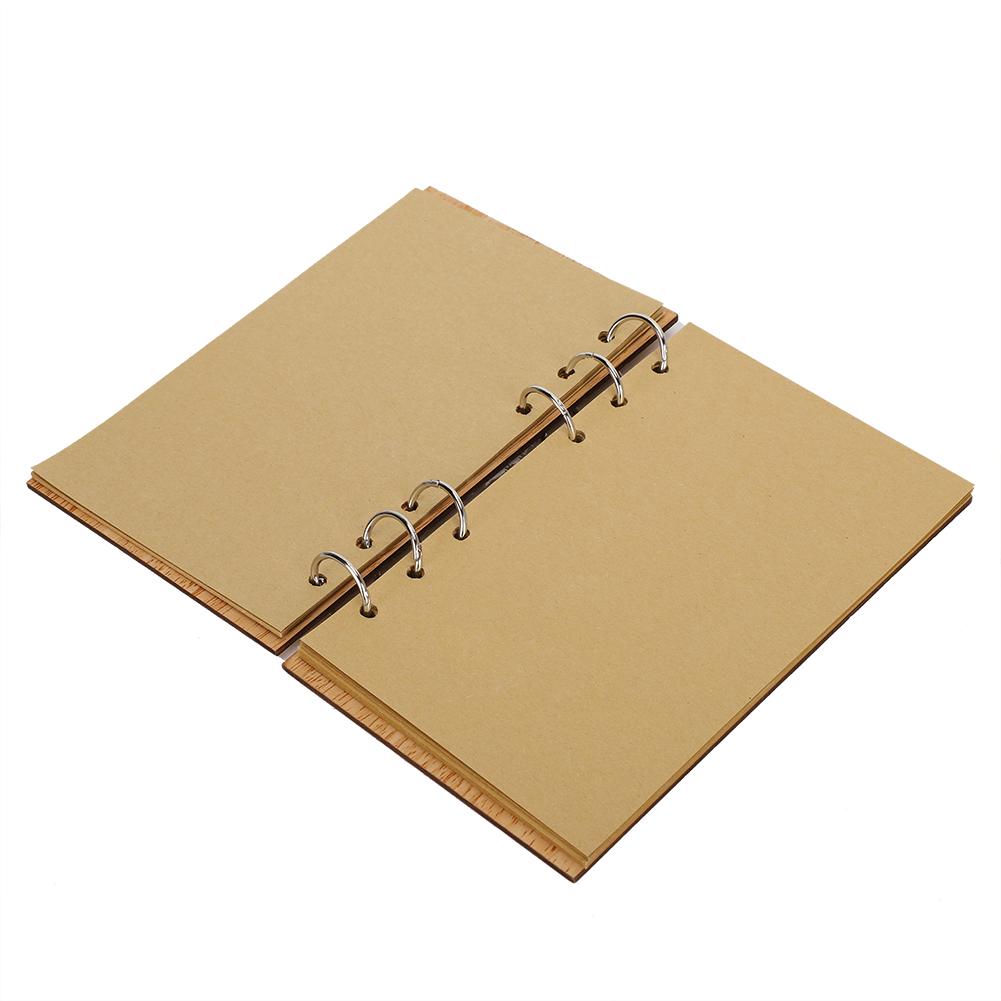Wooden Guest Book Memorable Signature Message Notebooks Gift For Wedding PartyJM00431