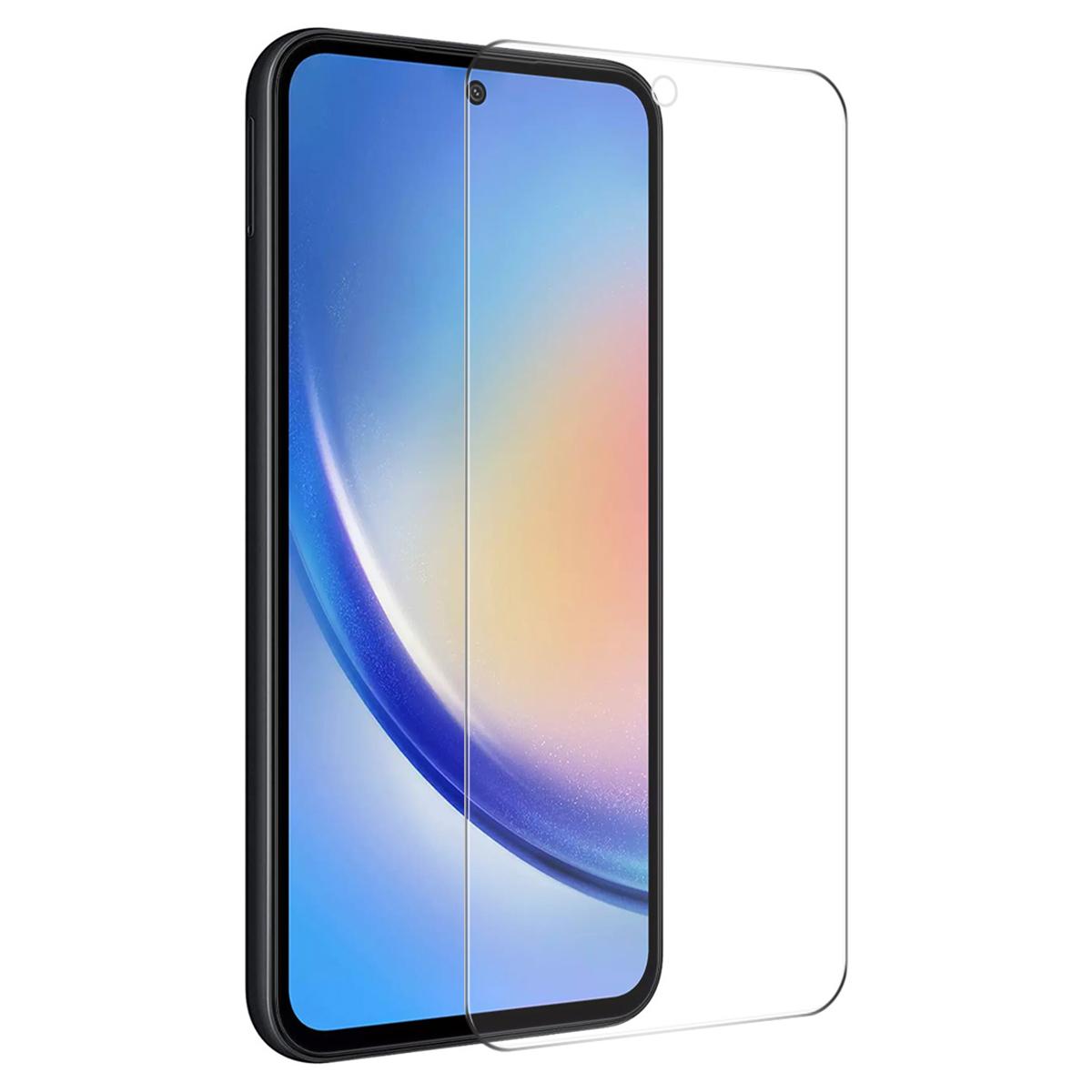 

ENKAY HAT PRINCE Для Samsung Galaxy A55 5G Захисна плівка з високоалюмосилікатного скла 0,26 мм 2,5D, стійка до подряпин Type A