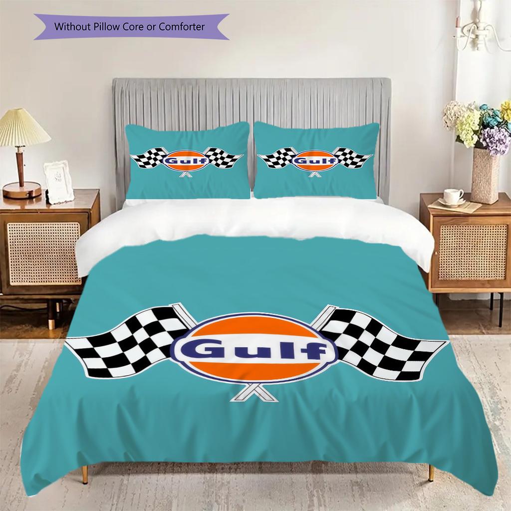 Gulf Heuer Emblem Bedding 1 Duvet Cover 2 Pillowcase Without Core Duvet Cover And Pillowcase Christmas Birthday Gift Soft And Comfortable