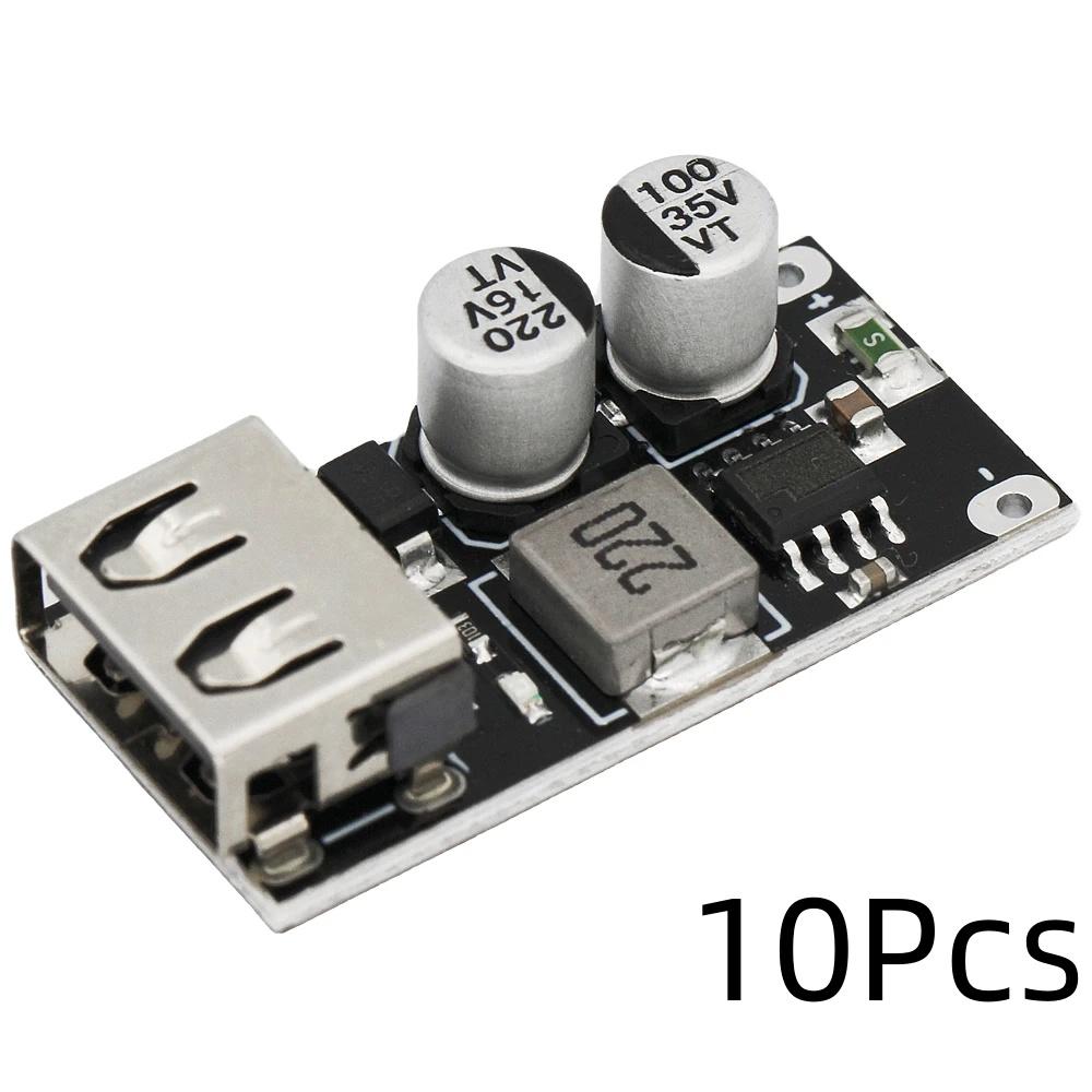 USB QC3.0 QC2.0 DC-DC Buck Converter Charging Step Down Module 6-32V 9V 12V 24V To Fast Quick Charger Circuit Regulator Board 5V