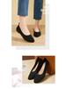 Solid Color Women's Pointed Toe Fly-knit Casual Flats