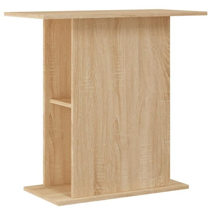 VidaXL Aquarium Stand Sonoma Oak 36x75x72.5 Cm 833650
