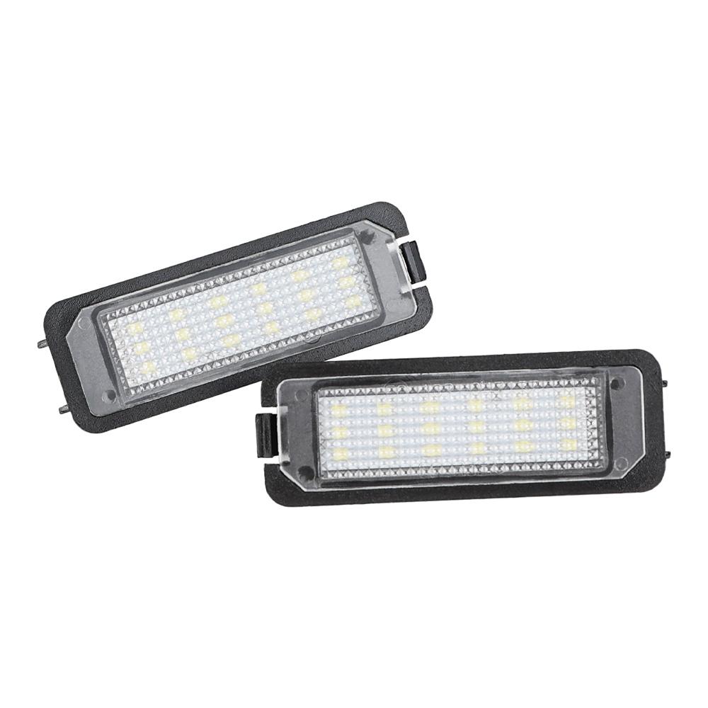 2x Car Rear LED SMD License Number Plate Light For VW GTi Golf 4 5 6 7 MK4 MK5 MK6 MK7 Passat B7 CC EOS Scirocco Beetle