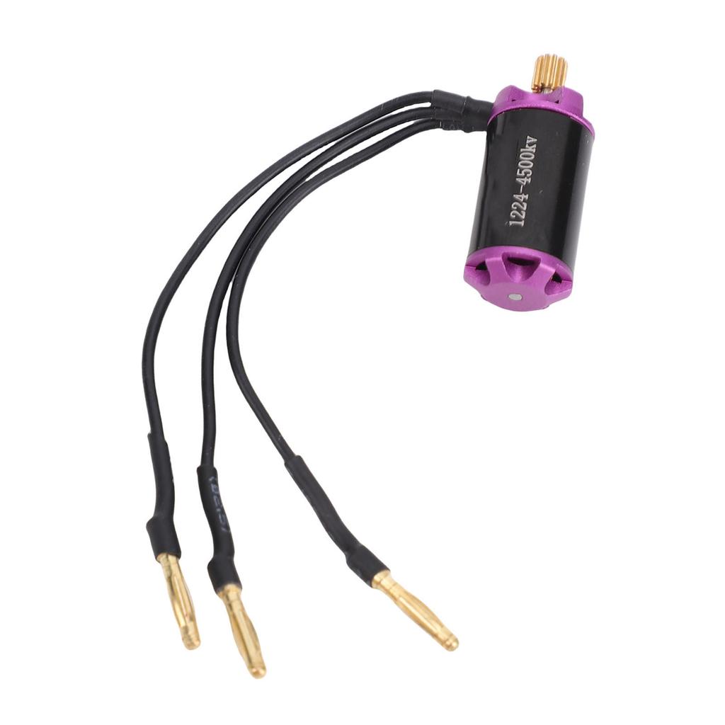 1224 4500KV Outer Rotor Motor Fit for SCX24 RC Car Brushless Motor 1 18 1 24 1 28 RC Car Accessories