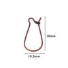 50pcs/Lot French Lever Earring Hooks Gold Color Ear Wires Earrings Settings Base For Jewelry Making DIY Accessories Supplies